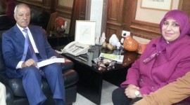 أسرة المنافذ تزور طلال سلمان